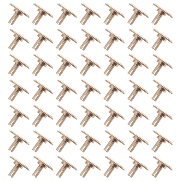 OUNONA Clock Second Pointer Caps Copper Precise Fit for Quartz Wall Clock 50Pcs