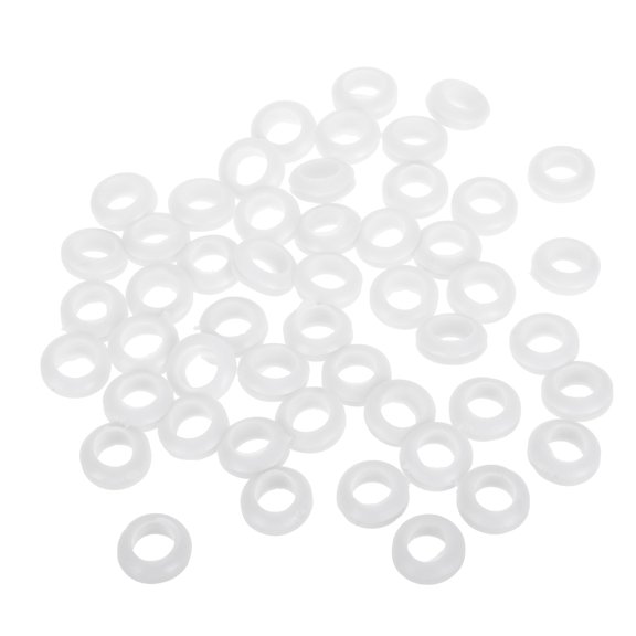 OUNONA 50Pcs Silicone Jar Lid Seals for Canning Airtight Food Storage Replacement