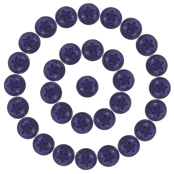 OUNONA 50 Pcs Realistic Blueberry Fake Fruit Models for Home Decor, Restaurant Display, Party Decoration, Plastic Simulation Berries