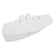 OUNONA Baseball Cap Inserts White Paper Hat Shaper for Universal Fit and Durability 50Pcs