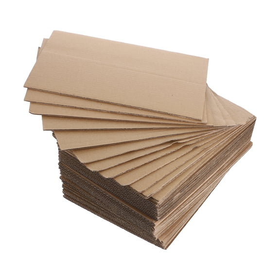 OUNONA 50Pcs Cardboard Box Pads for Moving Supplies Adjustable Size Protective Filler Sheets