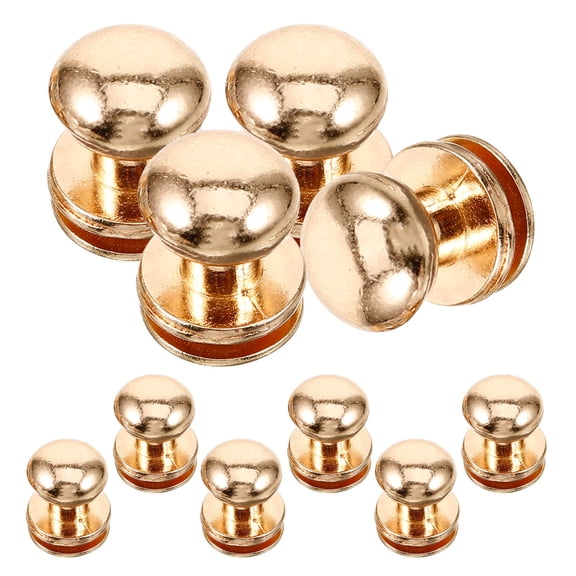 OUNONA Cabinet Knob Mini Knobs Zinc Alloy Practical Decorative Home Decoration 50pcs