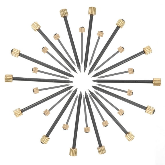 OUNONA 50pcs Picture Frame Hanging Nails and Hooks Set for Plaster Walls, Picture Frame Hardware Kit