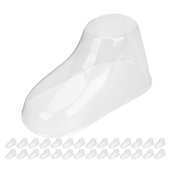 OUNONA 50pcs Plastic Foot Display Molds for Shoe Shaping and Retail Shop Display Accessories for Parents and Kids