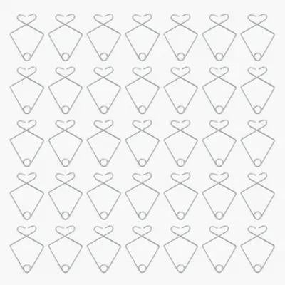 OUNONA 50pcs Steel Ceiling Tile Hooks Rust Resistant for Ceiling Accessories Office
