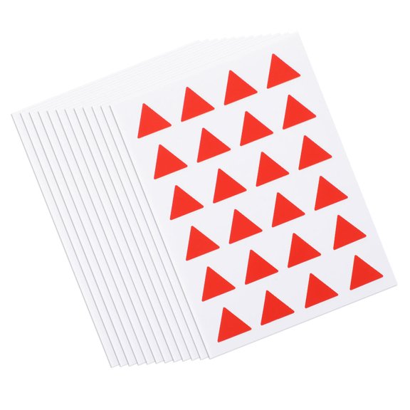 OUNONA 576pcs Adhesive Classification Stickers Self Adhesive Label Sticker DIY Marking Stickers