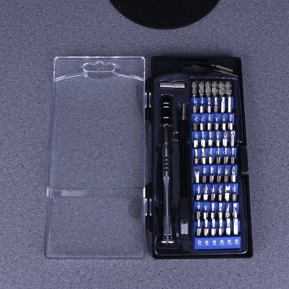 OUNONA 58 in 1 Precision Screwdriver with Handle and Storage Case for Repair Small