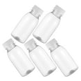 thumbnail image 1 of OUNONA 5PCS Small Juice Bottles with Caps Empty Plastic Bottles Juices Milk Reusable Bottle Plastic Drink Containers for Home Travel, 1 of 8