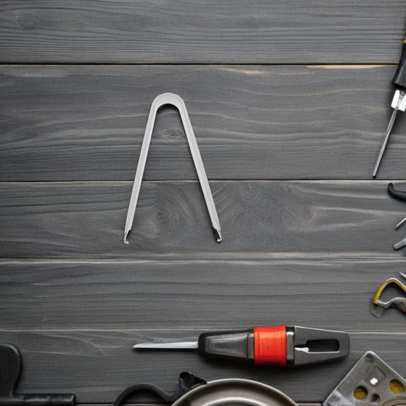 OUNONA 5Pcs Auto Fuse Puller Tool White Stainless Steel PVC Wide Compatibility for Car Models