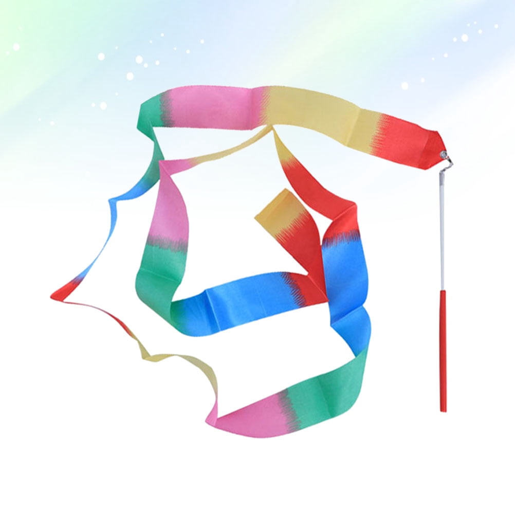 OUNONA 5Pcs Dancing Ribbon Assorted Color Iron Long Strip for ...