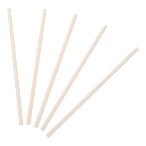 OUNONA 5-Piece White Ceramic Pendant Hanging Rods for Jewelry Making and Clay Bead Crafting Tools Set
