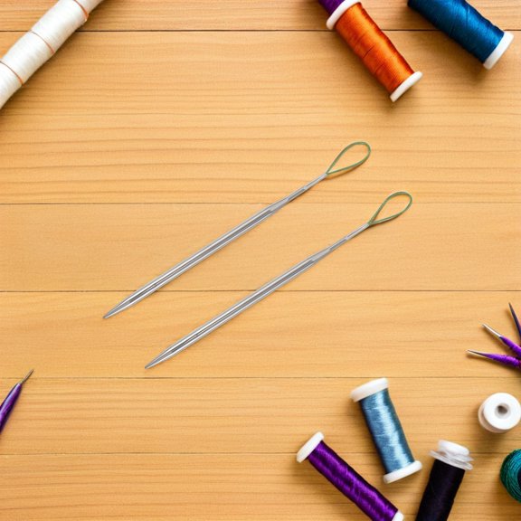 OUNONA 5Pcs Loop Turner Sewing Tool for Quick Drawstring Insertion with Metal Threaders Multi Color