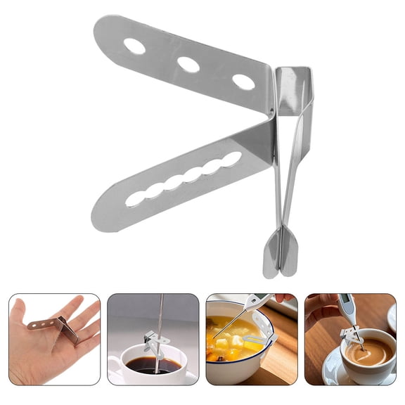 OUNONA 5Pcs Multifunctional Probe Clip Holder for Accurate Temperature Reading of Food and Beverages