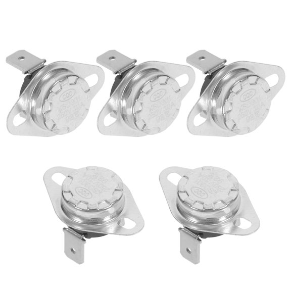 OUNONA 5Pcs Thermal Control Switch Stable Action Temperature Thermal Switch for Kitchen Appliances