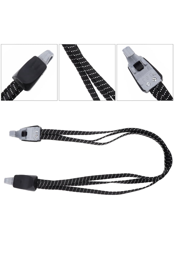 5pcs 3 in 1 Bike Luggage Straps Elastic Rubber Band Ropes Binding Cords
