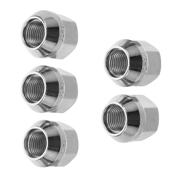 OUNONA 5pcs Durable Car Wheel Flange Nuts And Studs Wheel Car Flange Nut Front Axle Cap Nut Covers For Tire Replacement Open Lug Nut Caps
