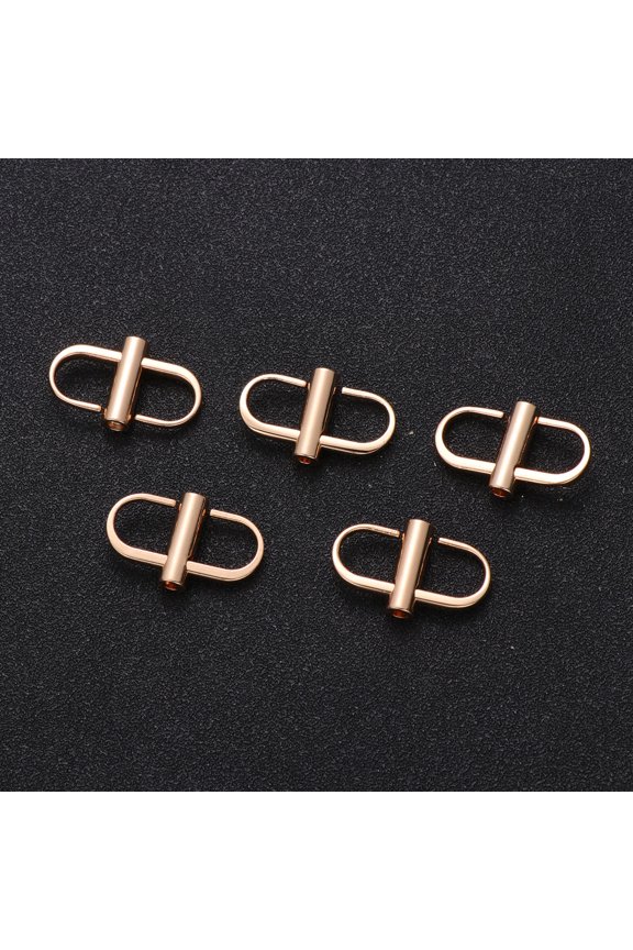 5pcs Metal Buckle for Chain Adjustment Buckle for Outdoor Activities Golden