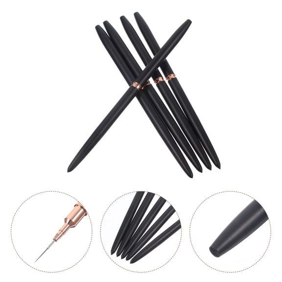 TABLETREANDS Nail Art Brushes Fiber For Friends present Giving 5Pcs