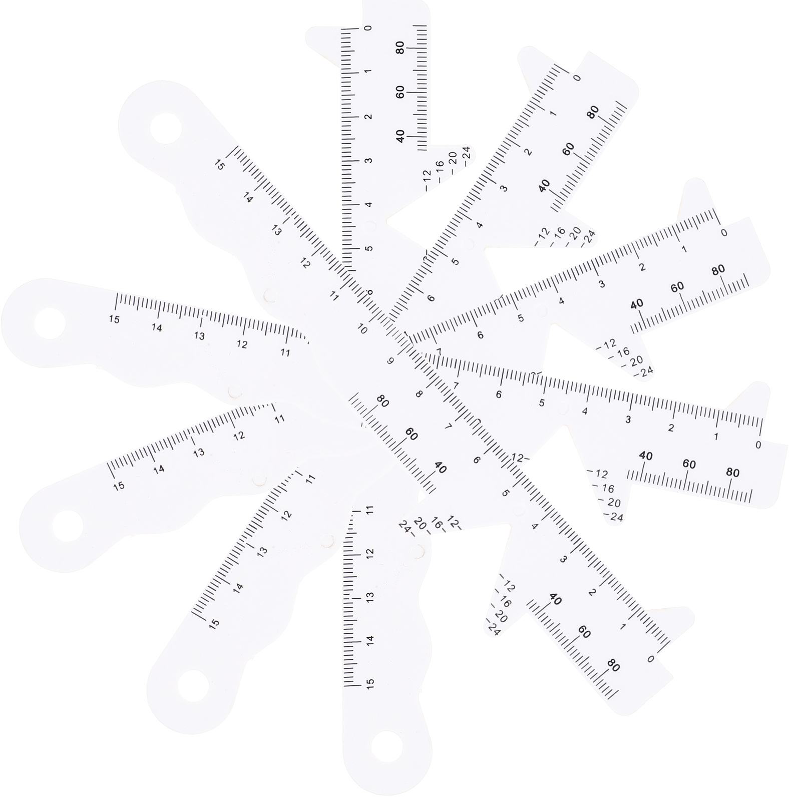 OUNONA 5pcs Pupil Distance Measure Ruler Pupillary Distance Ruler ...