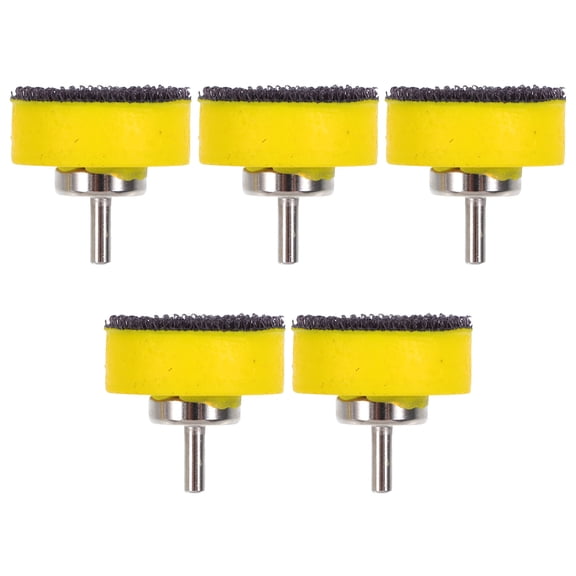 OUNONA 5pcs Versatile Pneumatic Sander Sanding Discs Pneumatic Sander Disc Grinder Abrasive Accessories Sanding Pad For Various Materials