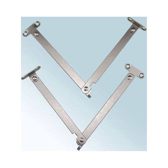 OUNONA 5pcs of One Bag Folding Support Pole Heavy Duty Strut Cabinet Cupboard Door Spring Door Lift Support