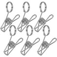 thumbnail image 1 of OUNONA 6-Pack Double-End Memo Clips for Tabletop, Photo Holders, Place Card & Name Card Clips, 1 of 7