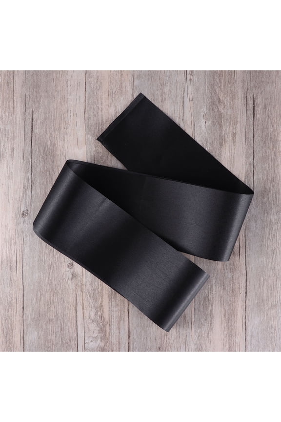 Set of 6 Satin Sash Belts for Decoration, Fabric with Elegant Luster Finish
