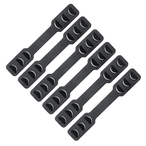 OUNONA 6 Pcs Cord Hangers Adjustable Mask Hook Climbing Child Dad