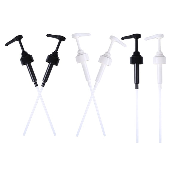 NUOLUX 6Pcs Plastic Bottle Pump for Sauce Oil Bottle Dispenser