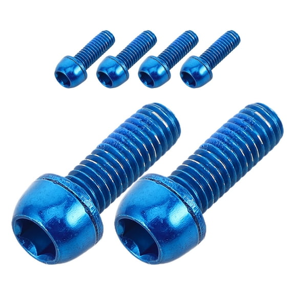 OUNONA  6 Pcs Personalized Versatile Braces Bicycle Disc Brake Screw