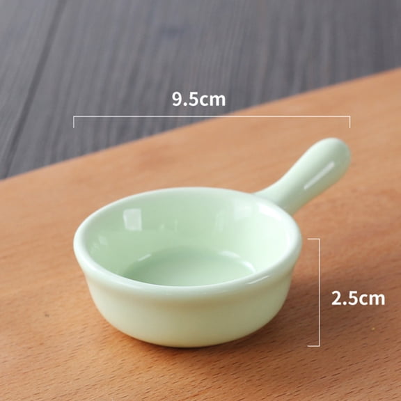 OUNONA 6 Pcs Small Soy Sauce Dish Japanese Style Plate Spice