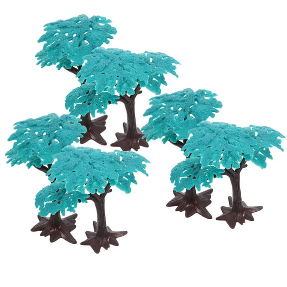 OUNONA 6 Pcs Artificial Wisteria Flowers with Pine Tree Simulation for Party Decoration