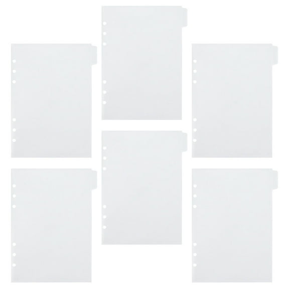 CATIEBYE Transparent PP Binder Pockets for Cards, Receipts, Budget Inserts, Document Organizer, and Versatile