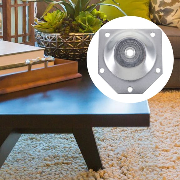 OUNONA 6 sets Adjustable Metal Hardware Foot Set Sofa Desk And Table Ideal For Home And Office Furniture Replacement