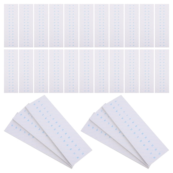 FOLOYORI Cross Stitch Winding Board Paper 60Pcs 8.33X2.67X0.04In