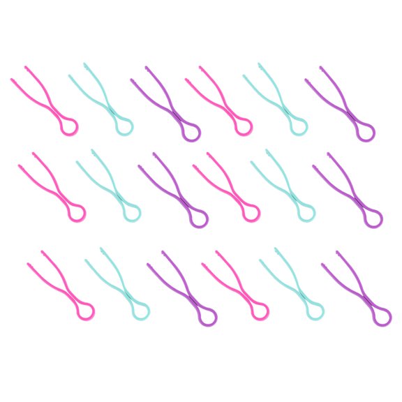 Sewing Clips Set 60 Pcs Durable Plastic Bobbin Thread Clip for Home Sewing Assorted Color