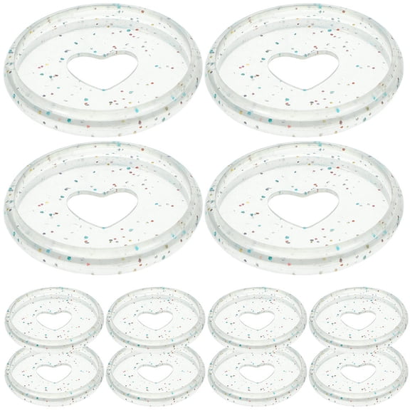 OUNONA 60pcs Binder Discs Notebook Binding Discs Planners Binding Discs Loose-leaf Binder Discs