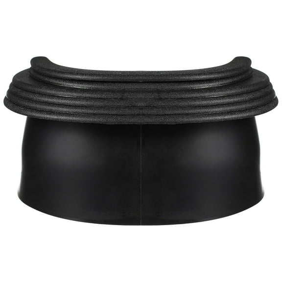 OUNONA Pool Table Net Frame Liners Premium Plastic Easy Install Black 6Pcs