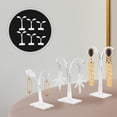 thumbnail image 1 of OUNONA 6-Pack Acrylic Earring Holder Display Stand Transparent Jewelry Organizer for Women Earrings Storage, 1 of 8