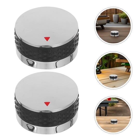 OUNONA ABS Gas Grill Knobs Multi Color for Precise Temperature Control in Kitchen 6Pcs