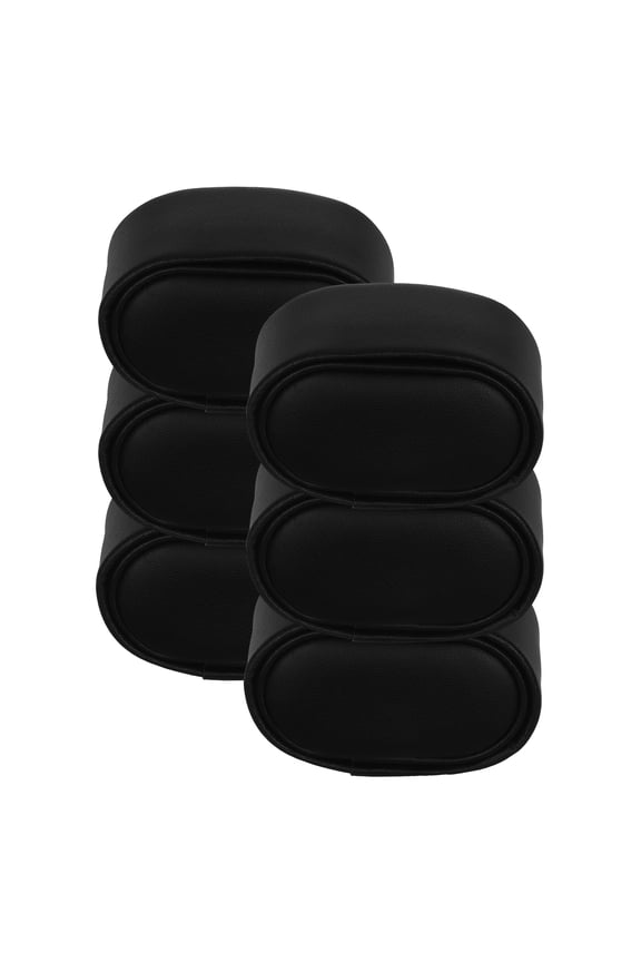6-Pack Black Watch Display Pillows for Jewelry Stores, Home Organization, and Stylish Desktop Accessories