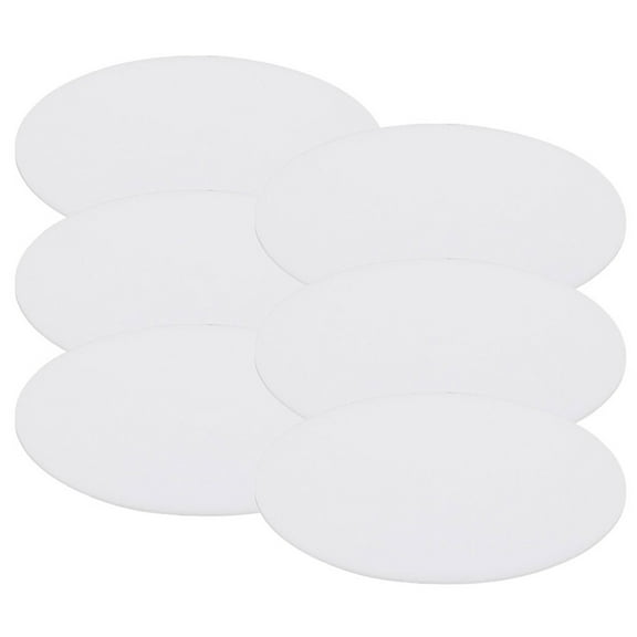 OUNONA 6Pcs Anti Dazzling Diffuser Lamp Cover Plastic for Simple and Elegant Ceiling Light