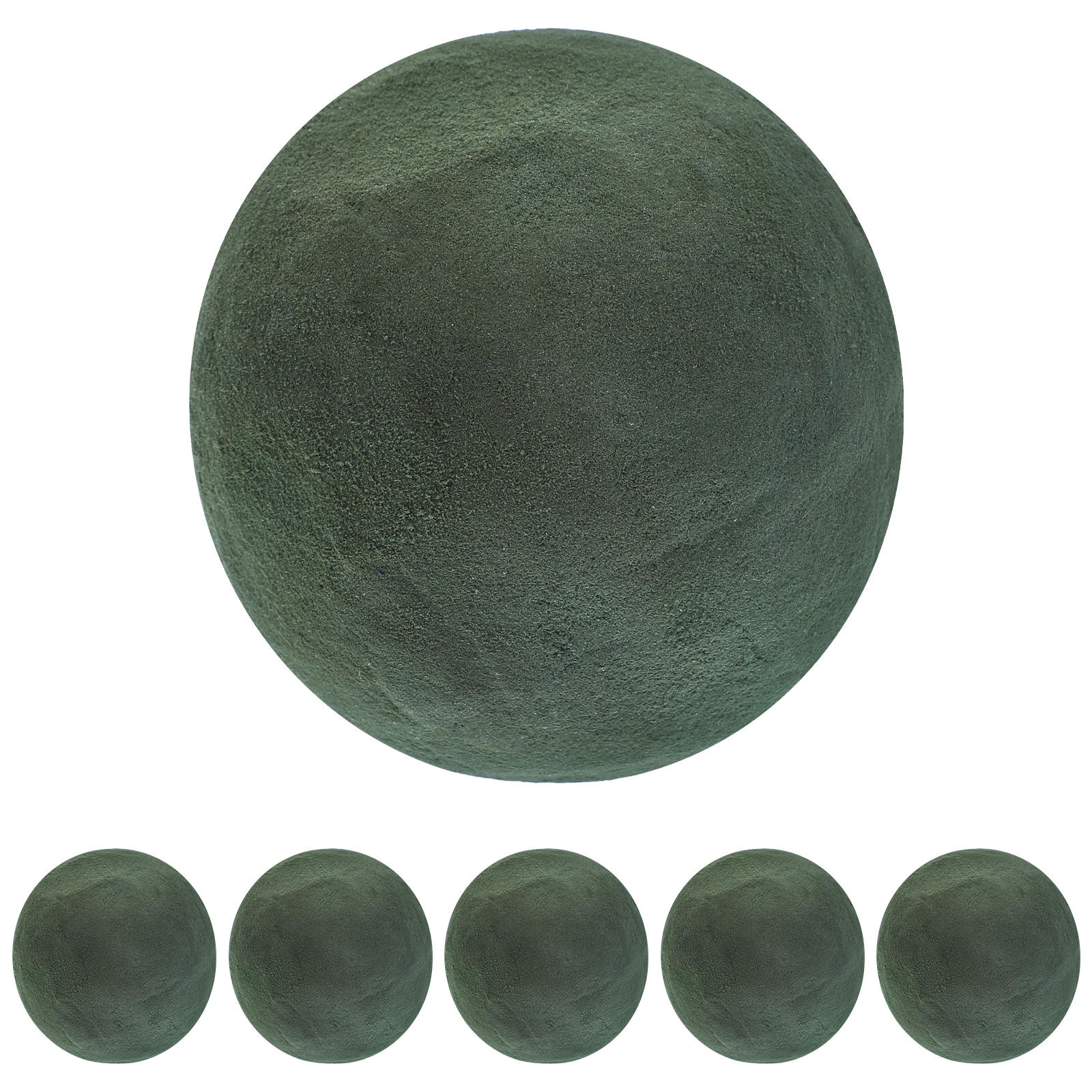 OUNONA 6-Pack Floral Foam Blocks for Flower Arranging, Green Mud Flower Foam, and Safe Materials