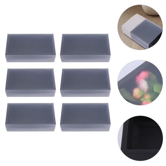 OUNONA 6Pcs Gift Packaging Box Creative Tea Storage Box Drawer Type Gift Wrapping Box