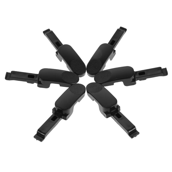 OUNONA 6Pcs Thermal Jug Lid Handle Replacement Parts Black Insulated Kettle Accessory