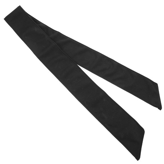 OUNONA 6Pcs Judo Headband Head Tie Headbands Black Cloth Sweat Wicking For Sports Gear