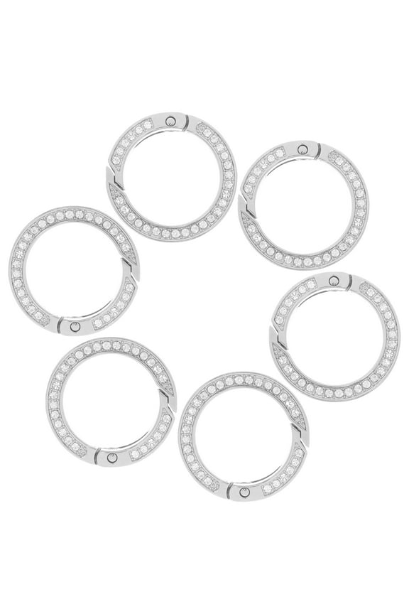 6-Pack Plated Keys for Office Use, Car Keys Replacement, and Handmade Craft Accessories