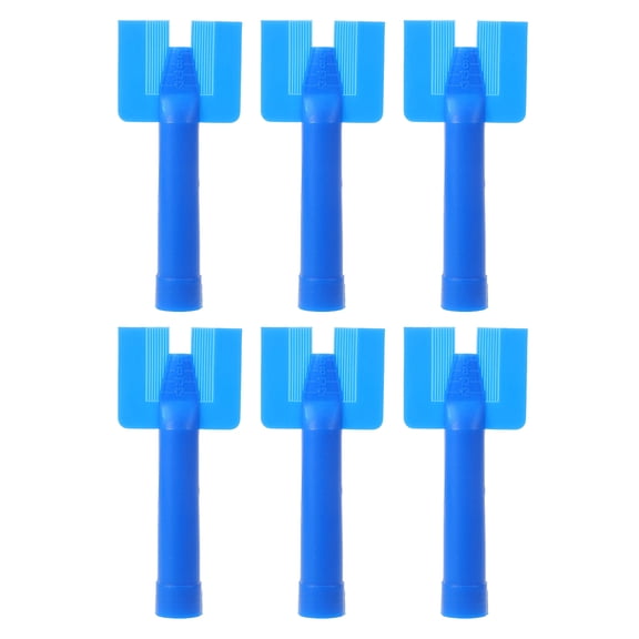 OUNONA 6Pcs Reusable Caulk Nozzle Applicators Plastic Tips for Garage and Home