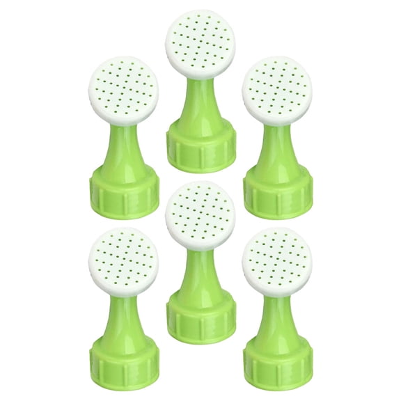 OUNONA 6Pcs Water Can Sprinkler Caps Easy Install Plastic Nozzle for Even Water Dispersion