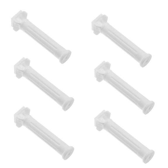 OUNONA 6Pcs White Roman Pillar Models for Desk Decoration and Outdoor Garden Landscaping Display